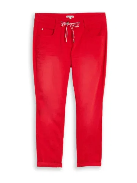 TOM TAILOR Pantaloni intens roșu