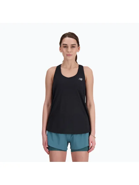 Дамски потник New Balance Athletics Tank Top black черно