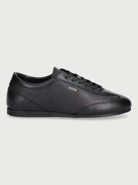 BOSS Lineor sneakers pentru bărbați din piele negru