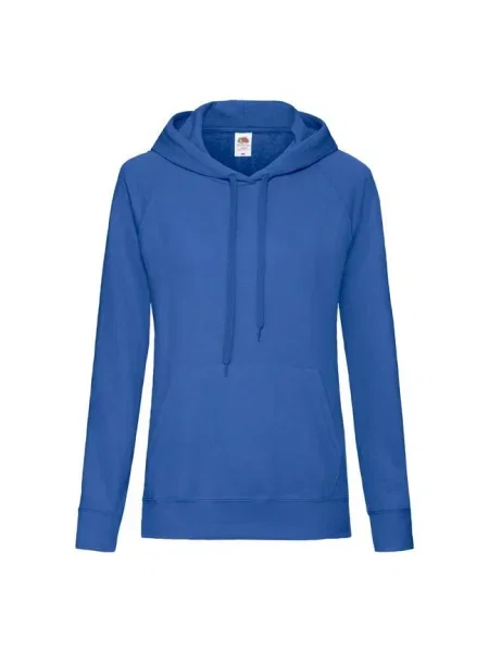 Суичър с качулка Fruit Of The Loom с качулка синьо