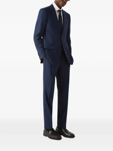 Costum Zegna de lână albastru