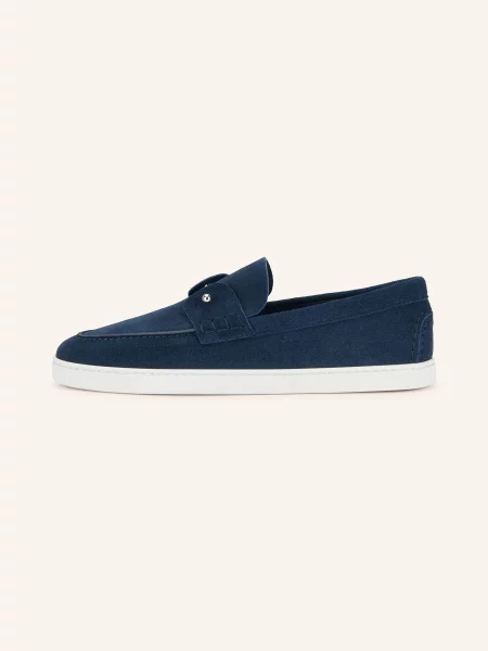 Christian Louboutin Mokasíny Chambeliboat tmavě modrá