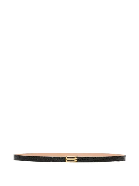 Curea Victoria Beckham din piele negru
