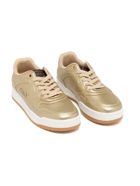 Sneakersy Alviero Martini 1a Classe na platformie beżowe