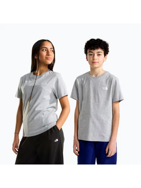 Gyermek póló The North Face Evolution Simple Dome SS Tee tnf pale grey h. Méret: szürke