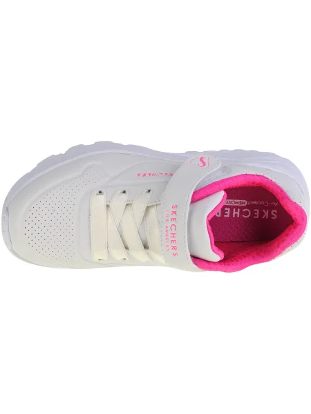 Pantofi copii Skechers alb