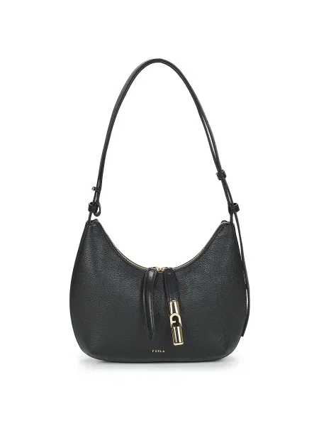 FURLA Geantă de umăr GOCCIA' negru