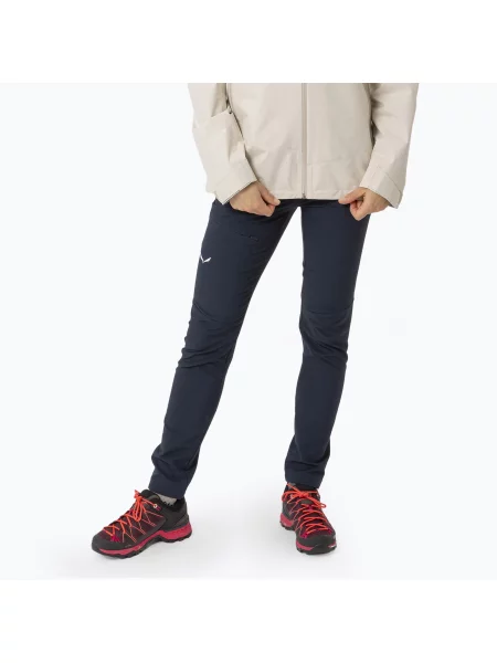 Női trekking nadrág Salewa Puez Dolomitic 2 Dst Reg navy blazer Puez Dolomitic 2 Dst Reg haditengerészet