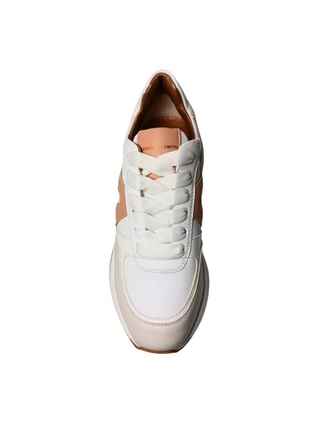 Sneakersy Alexander Smith skórzane białe