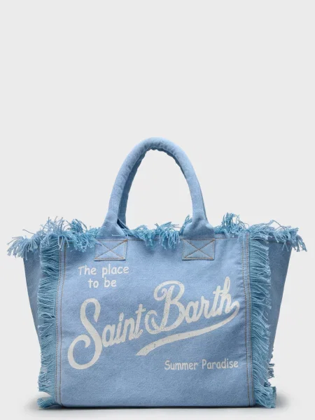 Сумка Mc2 Saint Barth блакитна