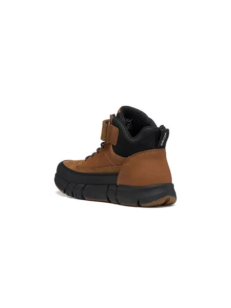 Auliniai batai Geox J Flexyper Boy M ruda
