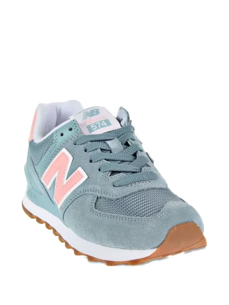 Sneakerși New Balance 530 din piele de căprioară roz