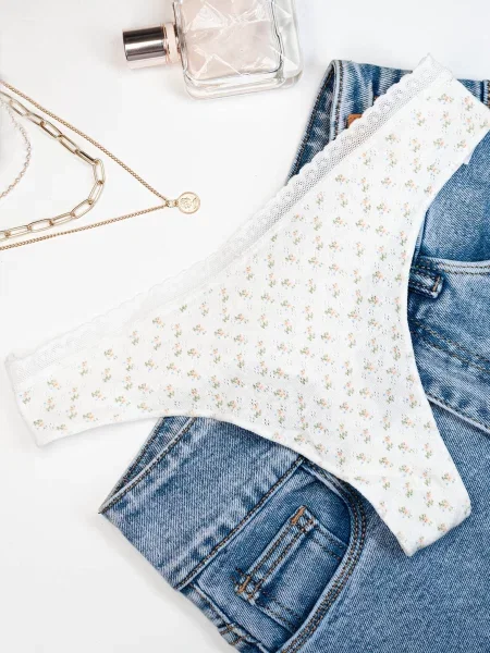 ISSA Plus Труси Білий Текстиль