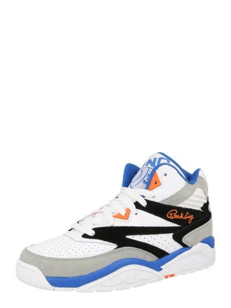 Patrick Ewing Magas szárú sportcipők Sport Lite szürke / narancs / fekete fehér