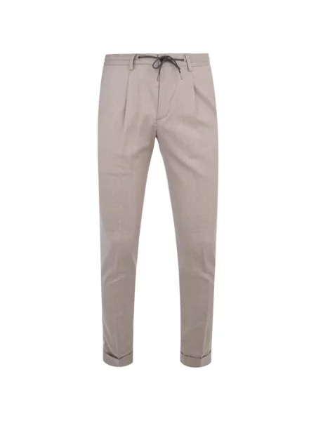 Pantaloni Luciano Barbera cu cordon