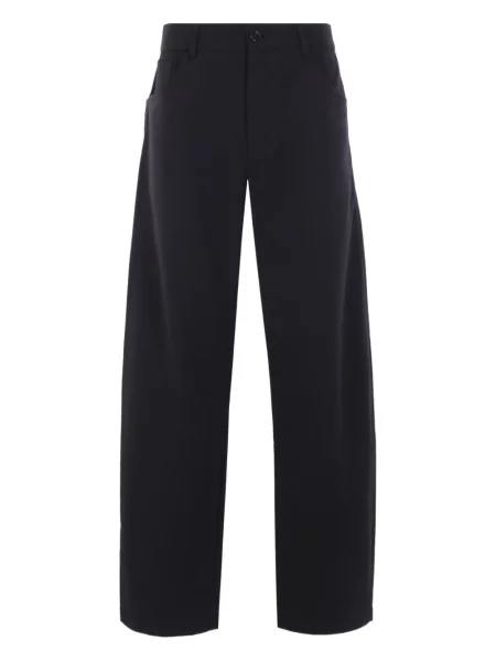 Keprové kalhoty Séfr s 5 kapsami černé