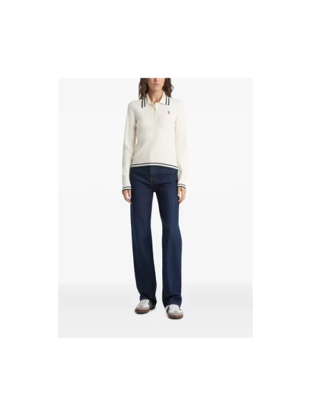 Sweter Sporty And Rich biały