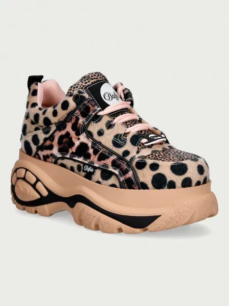 Buffalo sneakers pentru femei bej