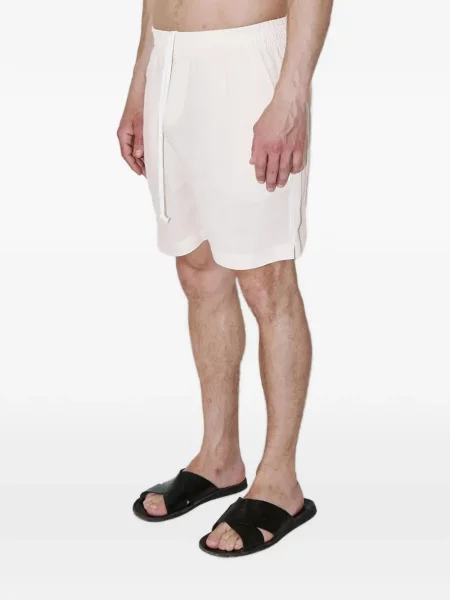 Pantaloni scurți True Tribe de in cu cordon