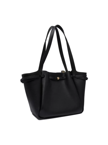 Shopperka Tory Burch skórzana czarna