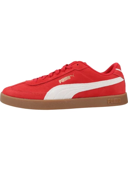 Sneakersy Puma Suede zamszowe czerwone