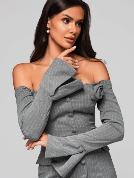 Rochie de seară Edoti de costum negru