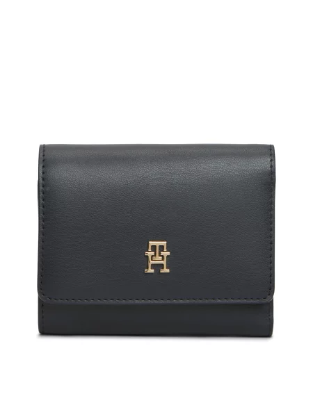 TOMMY HILFIGER Portofel TRIFOLD marin albastru