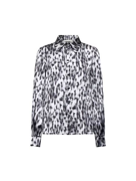 Wielobarwność koszula Silvian Heach z nadrukiem z nadrukiem zwierzęcym