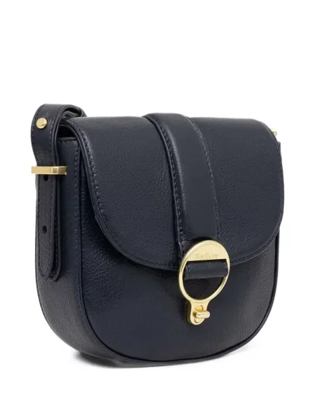 Geanta crossbody Barbour din piele albastru