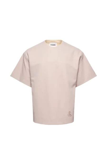 Tricou Jil Sander cu broderie