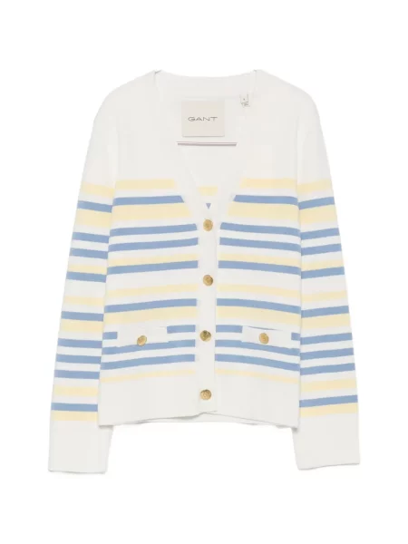 Cardigan Gant alb