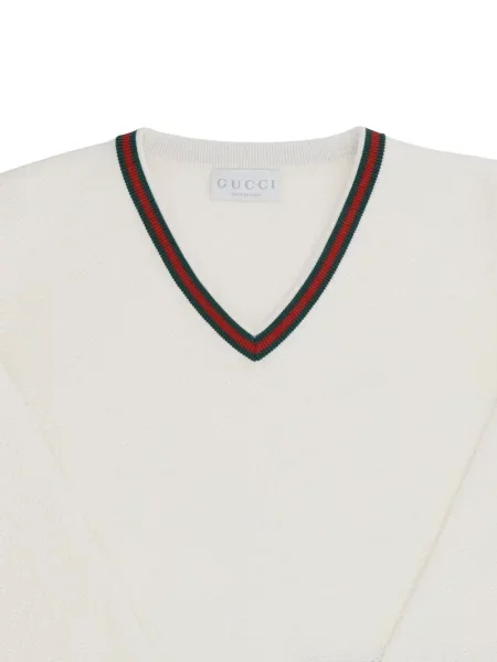 Sweter dziecięcy Gucci biały