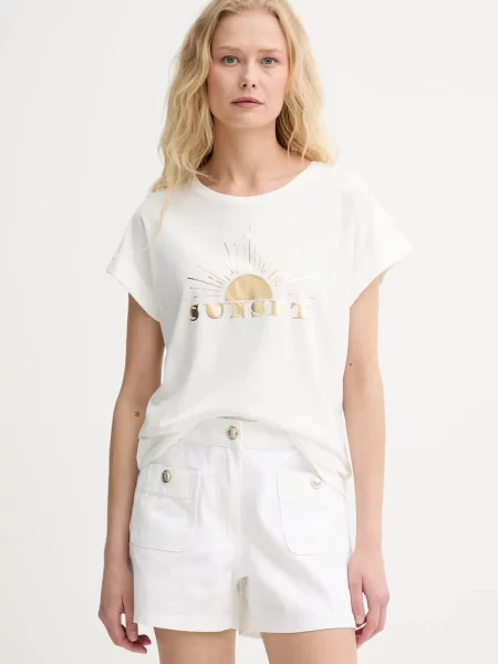 Morgan tricou DSUNSET alb