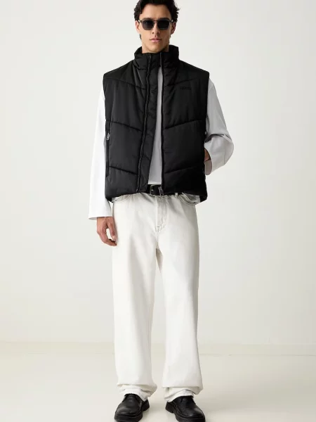 HUGO vestă pentru bărbați negru
