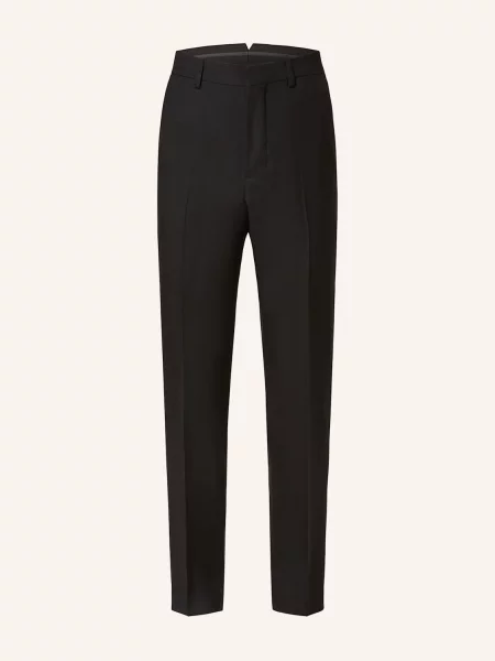 Ami Paris Spodnie Slim Fit schwarz czarne