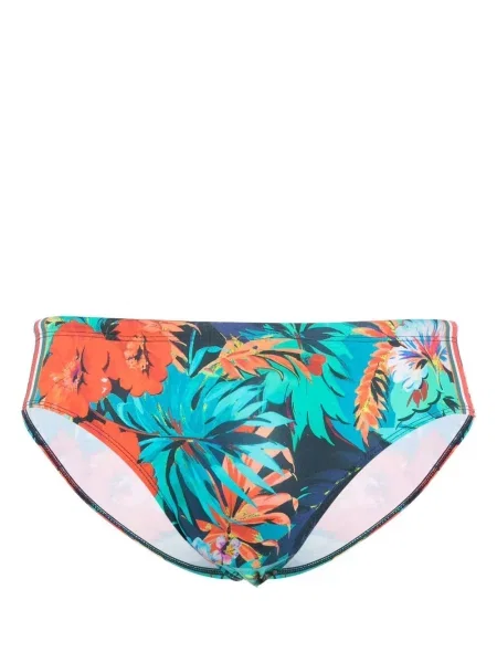 Slip de baie Orlebar Brown cu model floral cu imagine portocaliu