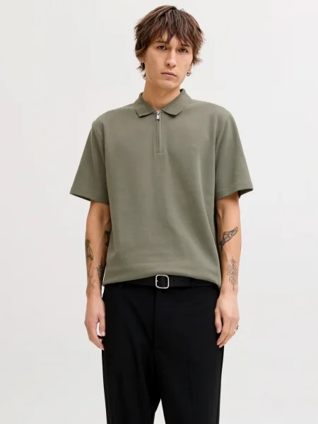 JACK & JONES Tricou JPRBLAETHAN oliv