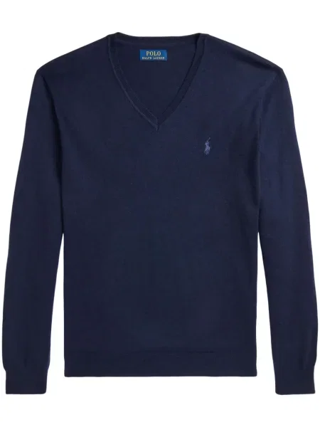 Vlněná zateplená džínová bunda Polo Ralph Lauren s oděrkami modrá