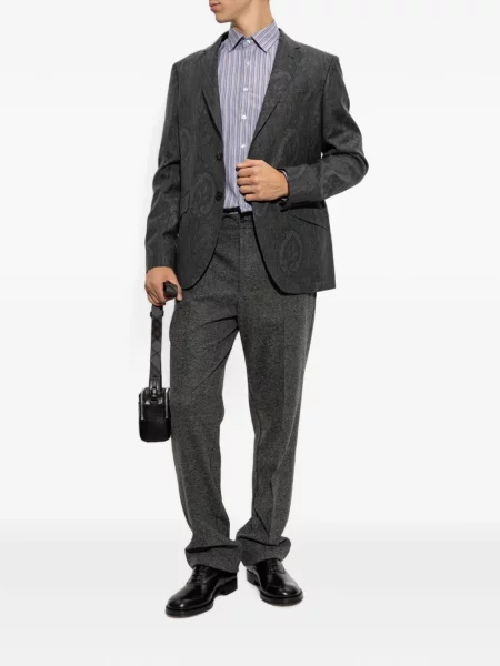 Pantaloni Etro cu cordon gri