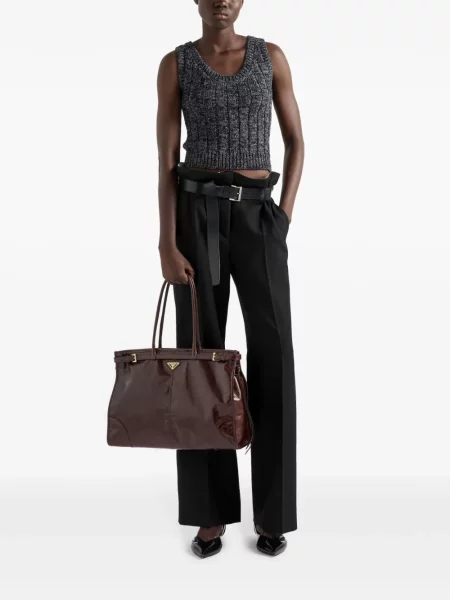Kelnės Prada juoda