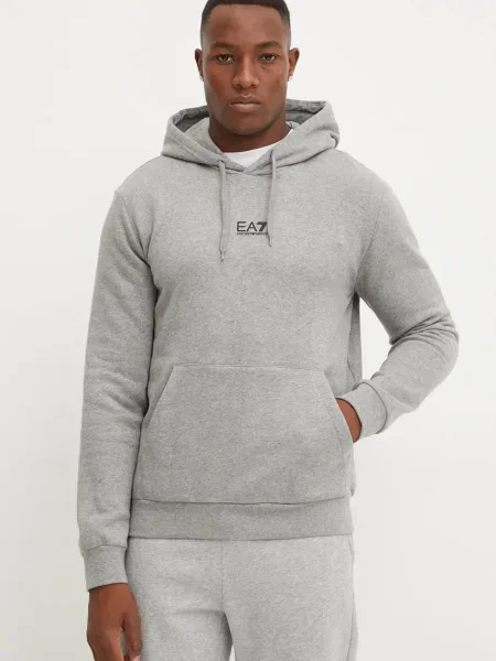 Суитшърт Emporio Armani Sweatshirt Med.Grey Mel S сиво