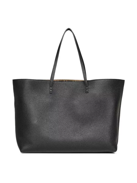 Shopperka Fendi skórzana czarna