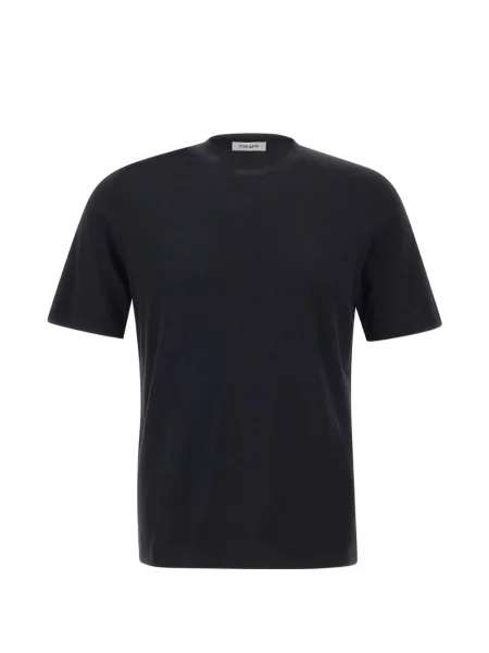 Tricou Kangra cu decolteu rotund negru