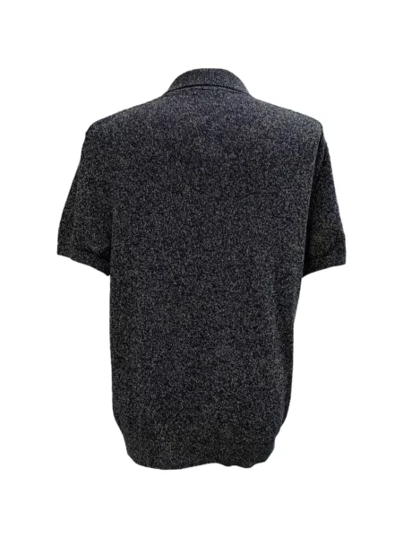 Scurt tricou polo Mr P. tricotate albastru