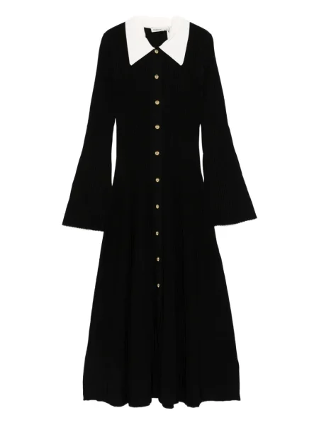 Sukienka midi Simkhai do kolan garniturowa czarna