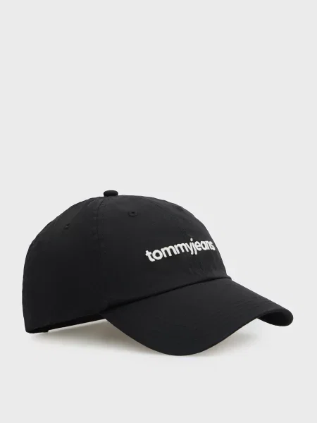 Кепка Tommy Jeans с лого черная