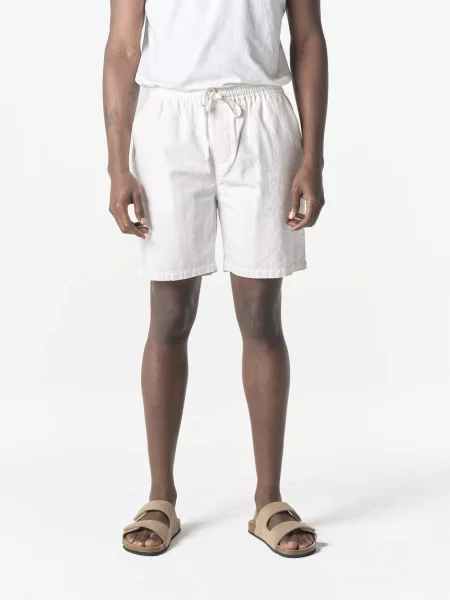 KOROSHI Pantaloni alb