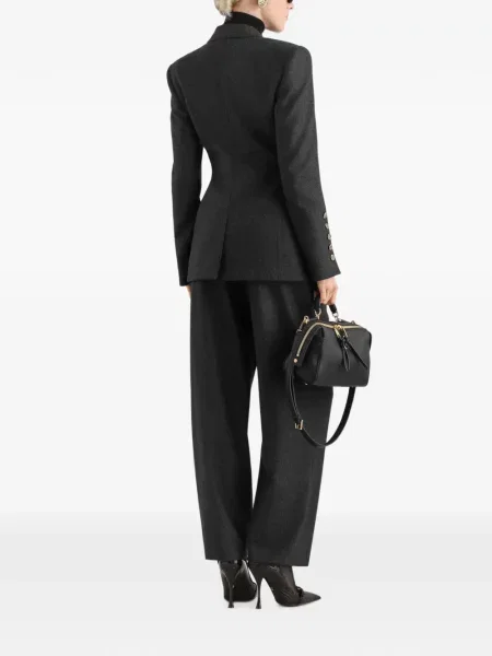 Geacă Dolce & Gabbana de lână gri
