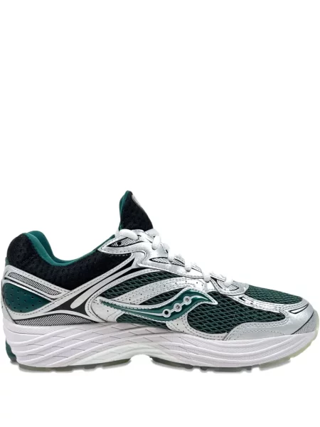 Sneakerși Saucony cu șireturi din dantelă verde