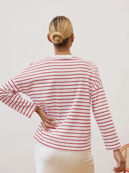 Лонгслів Lilove червоний